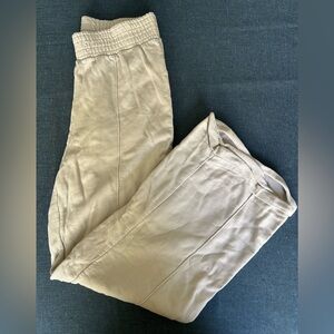 Free People Cream Sweatpants